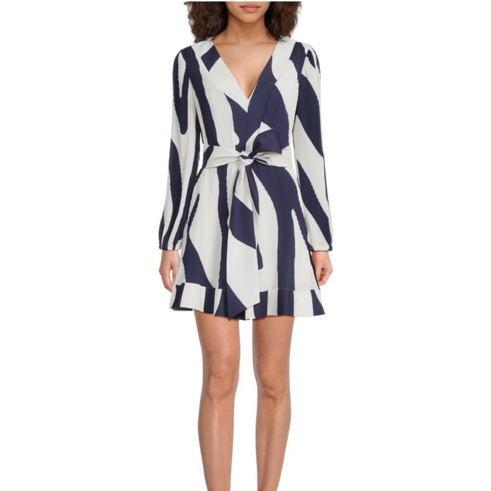 Milly Liv Printed Wrap Dress - 2